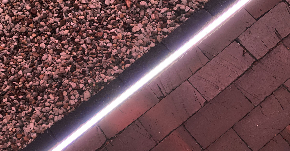 Exterior Design: LED-Bodenleiste